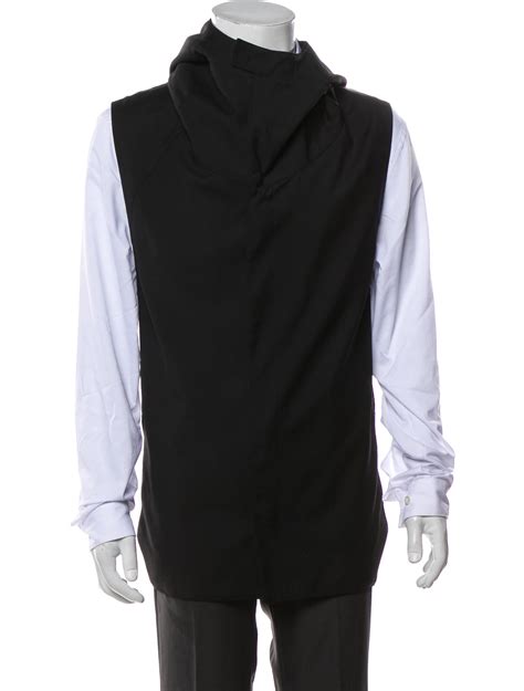 dior homme hooded vest
